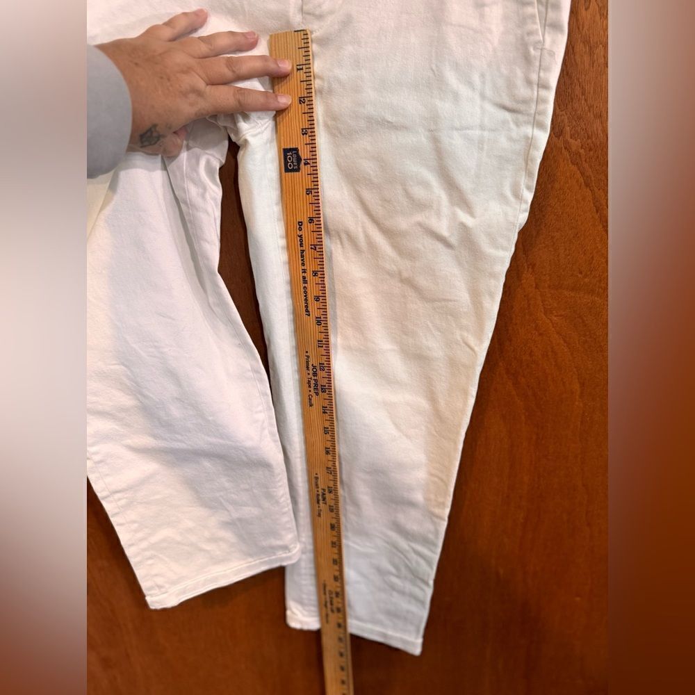 Liverpool White Jeans Size S 8/29 - Picture 7 of 10